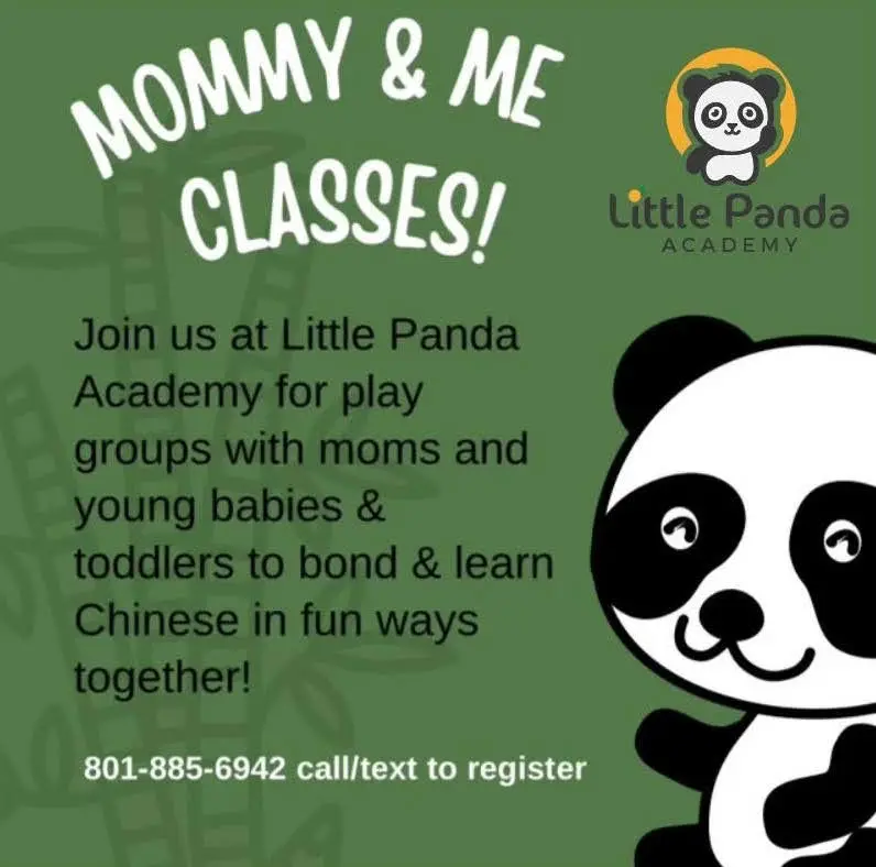 Mommy & me class flyer